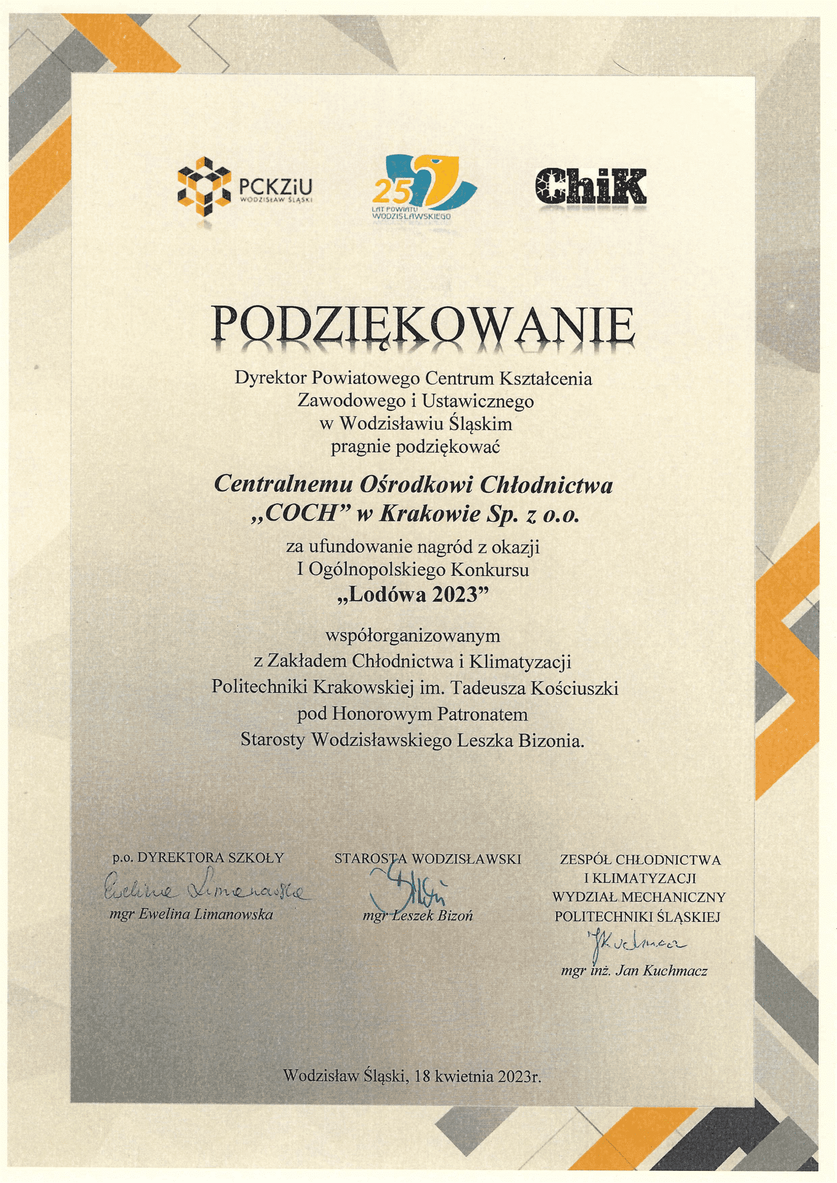 Referencje – PCKZiU