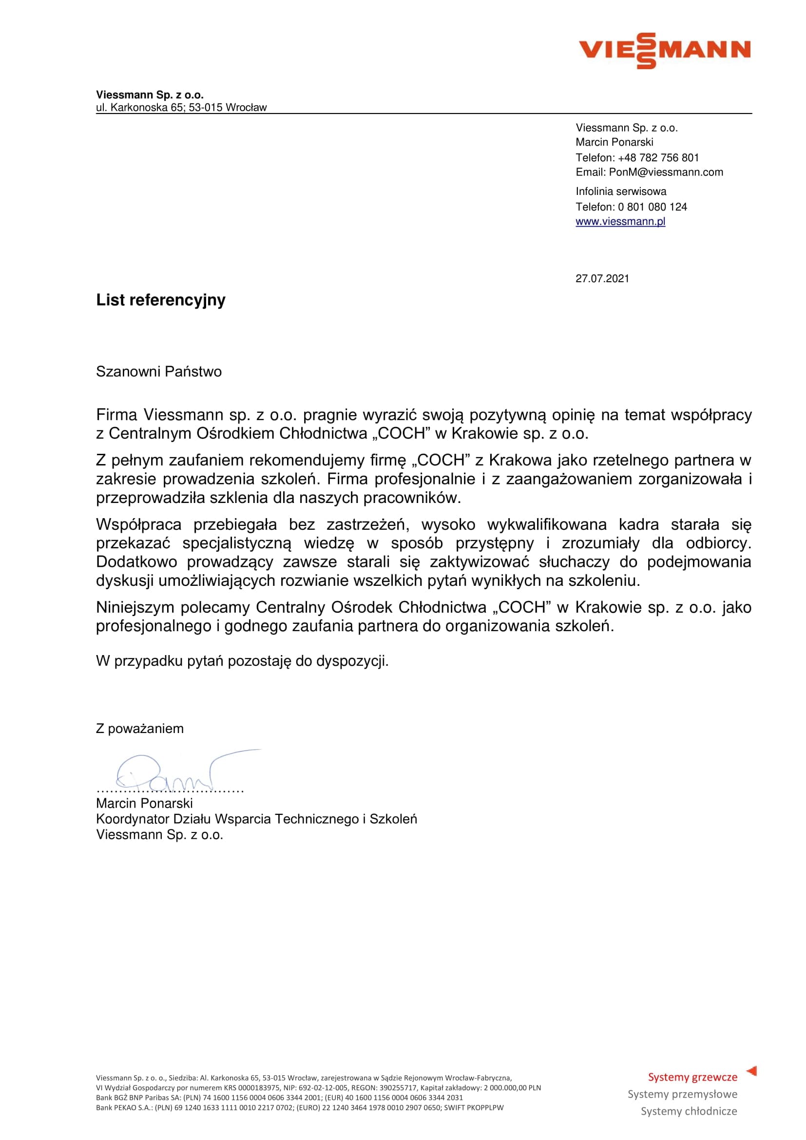 Referencje – Viessmann