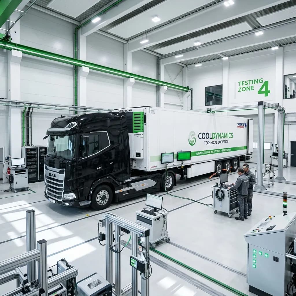 Badania ATP transportu chłodniczego — Laboratorium COCH AB 308