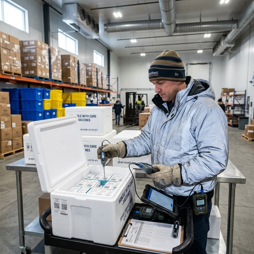 Mapowanie temperatur GDP — jak zaplanować walidację łańcucha chłodniczego?